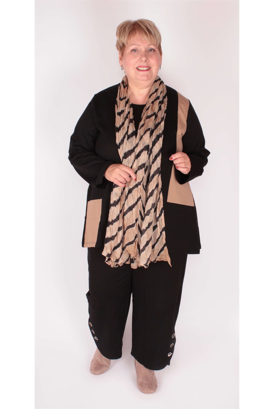 Pixel Tunic Pixel Camel / Black